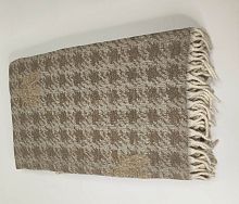 Плед Mastro Raphael DORIS ARI JACQUARD taupe, taupe (цвет 33) 130x170