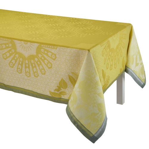 Скатерть Le Jacquard Francais JARDIN D`ORIENT yellow 175х250 Артикул: 88343 DolceNoce фото 2