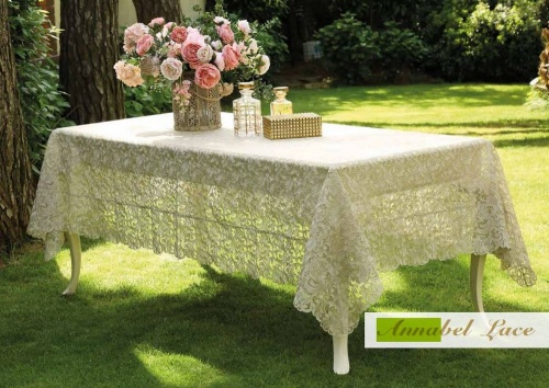 Скатерть Daimon Home ANNABEL LACE 160х320 Артикул: 21612 DolceNoce