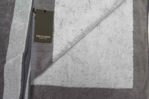 Полотенце Trussardi EMBLEM 003 Grey-серое Артикул: 96379 DolceNoce фото 2