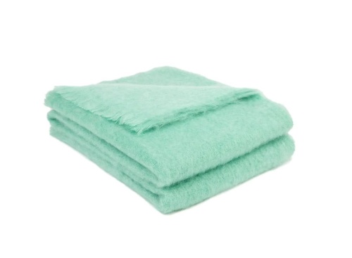 Плед Brun De Vian-Tiran MOHAIR CELADON 140х180 Артикул: 87424 DolceNoce