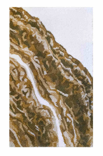 Коврик Graccioza JASPER белый с желтым 70x120 Артикул: 80974 DolceNoce