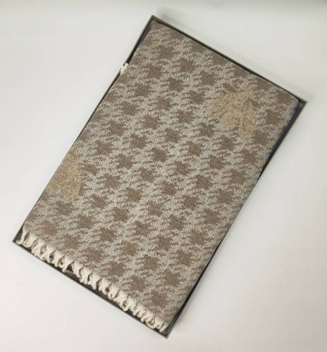 Плед Mastro Raphael DORIS ARI JACQUARD taupe, taupe (цвет 33) 130x170 Артикул: 76590 DolceNoce фото 3