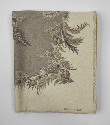 Плед Etro CALADIUM AK305 S9820 beige бежевый 140х180 Артикул: 70049 DolceNoce