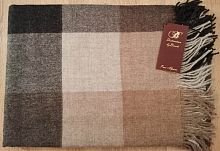 Плед Bronte ALP/5228 CHOC/PINK CHECK ALPACA throw