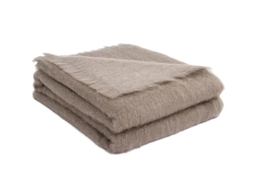 Плед Brun De Vian-Tiran MOHAIR TAUPE 140х180 Артикул: 87420 DolceNoce