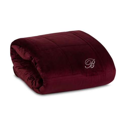 Покрывало Blumarine BLU VELVET 270х270 бордовое 12 bordeaux Артикул: 94164 DolceNoce